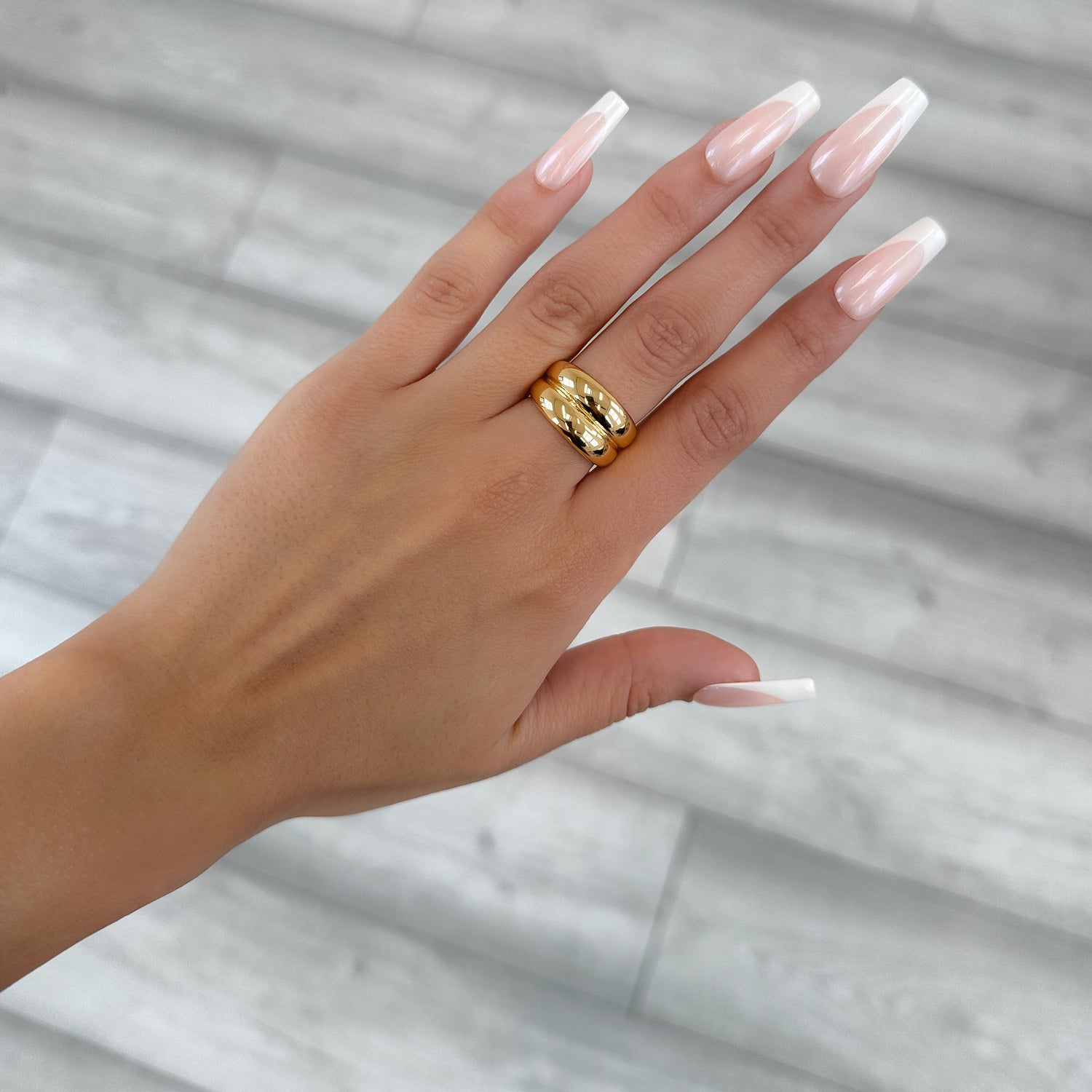 Eliana Double Band Ring