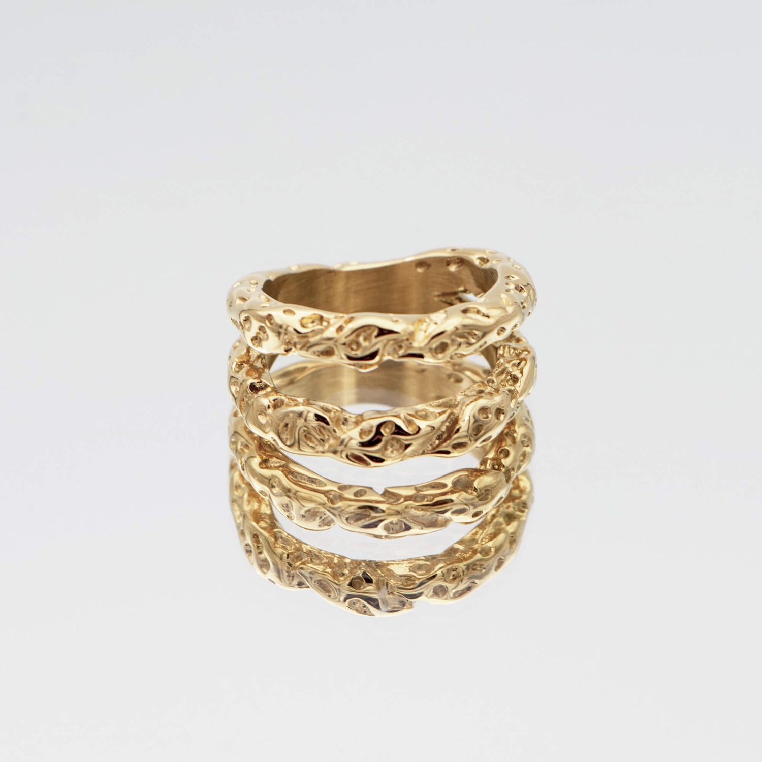 Luciana Double Band Ring
