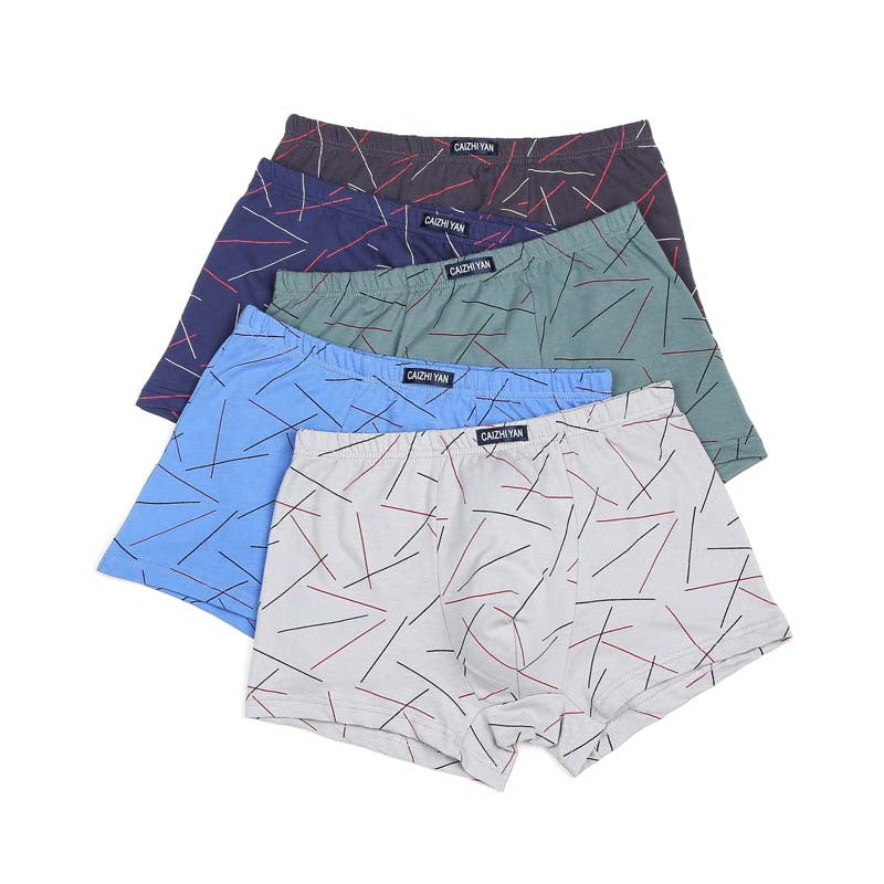 Carefully selected men's underwear cotton boxer cotton tunic shorts student loose mid-rise plus size sweatpants men's boxers