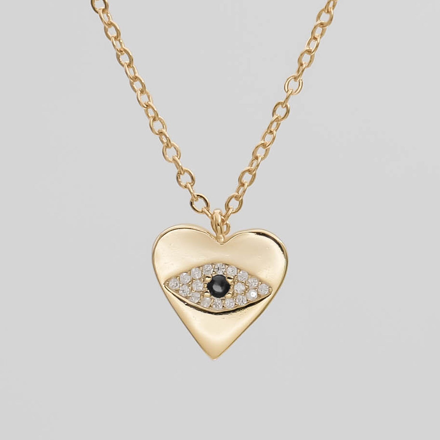 Horus Eye Heart Necklace