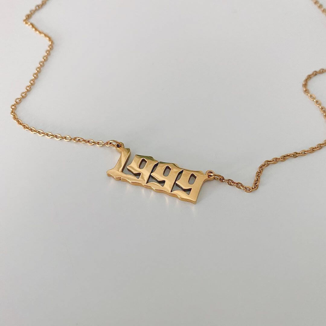 Birth-Year Necklace (Custom)