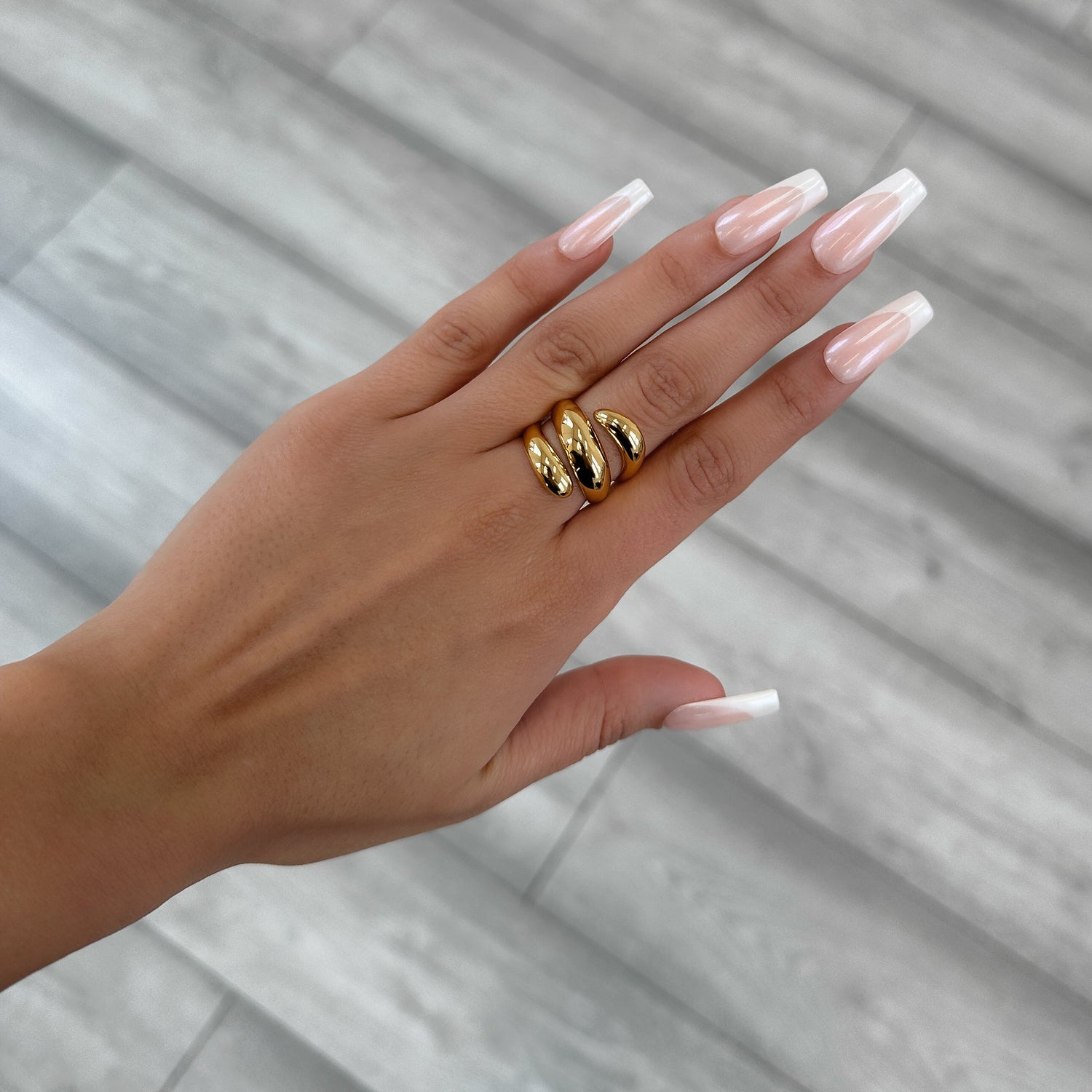 Rumi Triple Wrap Ring