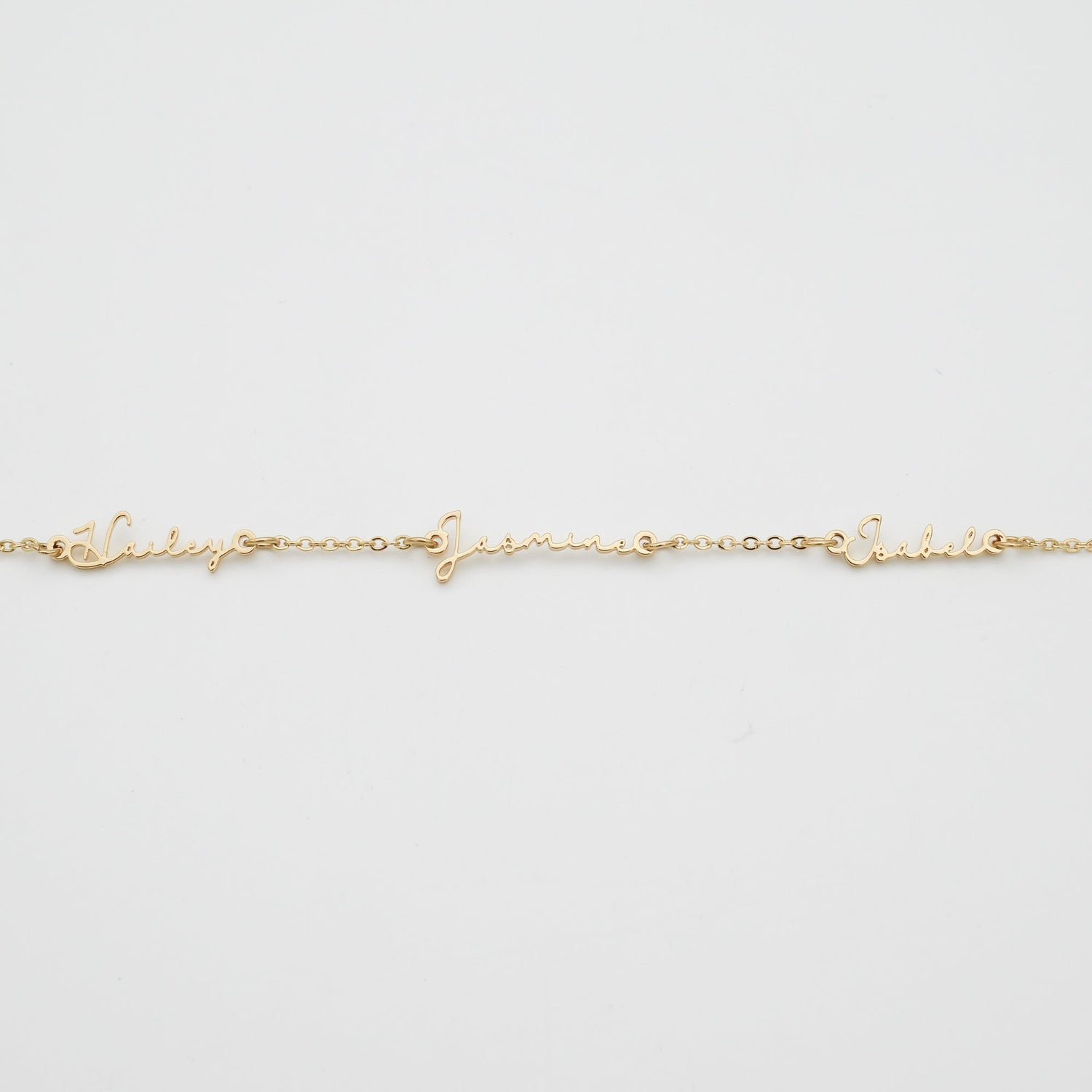 Selina Multiple Name Necklace